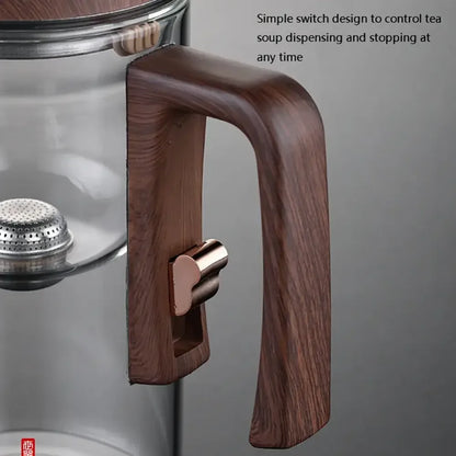 Glass Teapot Kettle Infuser with Magnetic Switch - 500ML