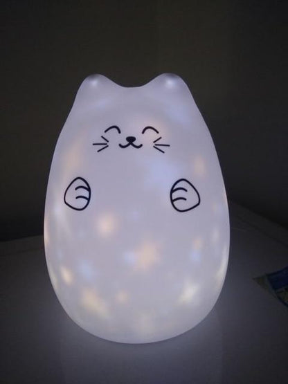 Glitter Animals LED night lamp