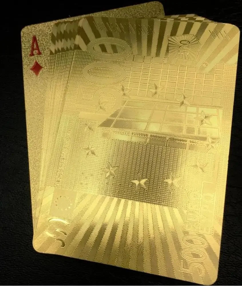 Golden Stack Playing Cards - 