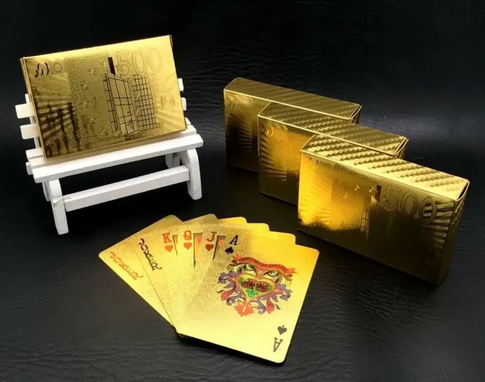 Golden Stack Playing Cards - 