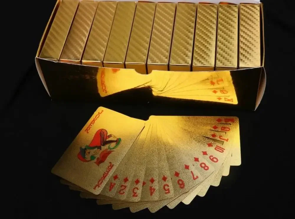 Golden Stack Playing Cards - 