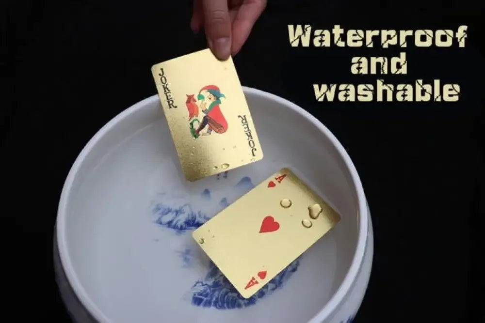 Golden Stack Playing Cards - 
