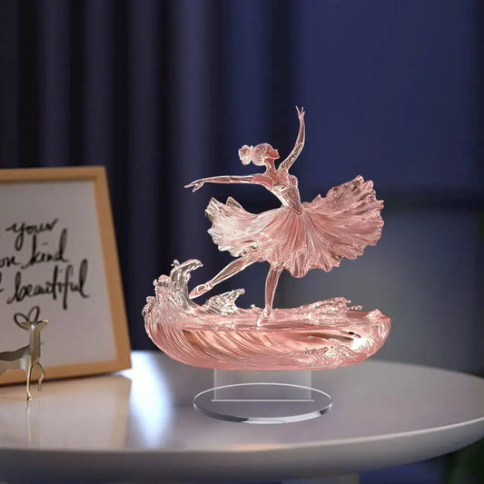 Graceful Ballet Dancer Statue Elegant Tabletop Decor & Gift for Dancers