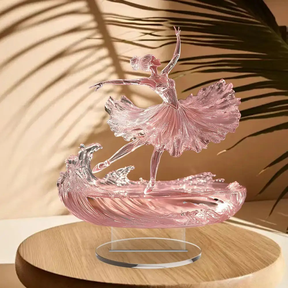 Graceful Ballet Dancer Statue Elegant Tabletop Decor & Gift for Dancers