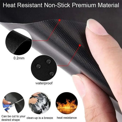 Grill Mat Non-Stick BBQ Grill Mats (5 pcs) - 