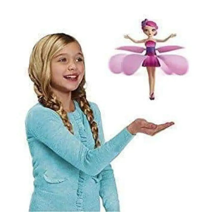 Hand-Controlled Flying Fairy Doll Toy | Rechargeable & Interactive - 