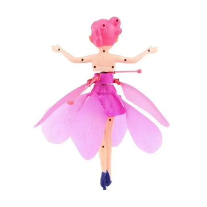 Hand-Controlled Flying Fairy Doll Toy | Rechargeable & Interactive - 