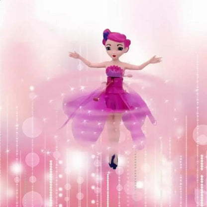 Hand-Controlled Flying Fairy Doll Toy | Rechargeable & Interactive - 