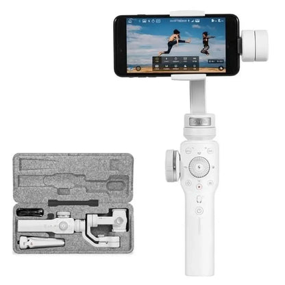 Handheld Gimbal Stabilizer For Iphone And Smartphone Video Camera - Smooth 4 Black