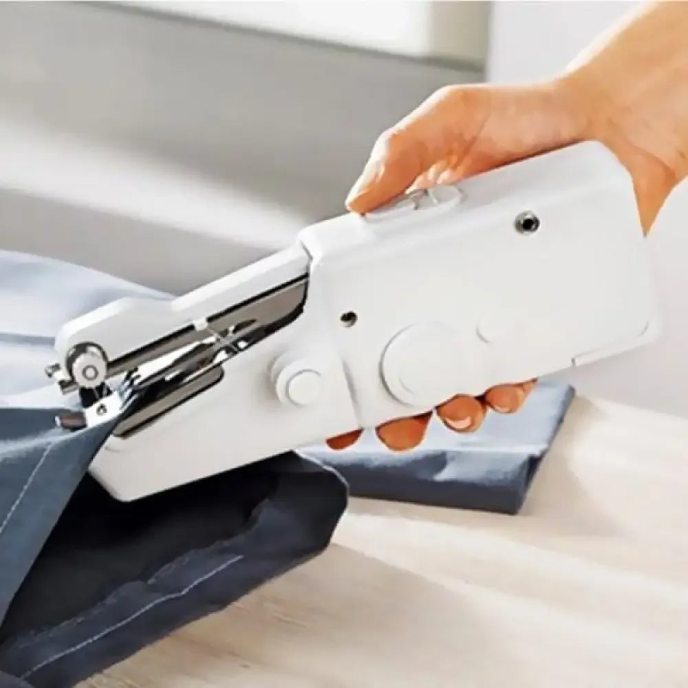 Handheld Sewing Machine Cordless Portable Electric Stitching Device - 