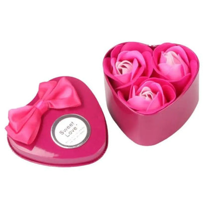 Heart Garden Soap Roses