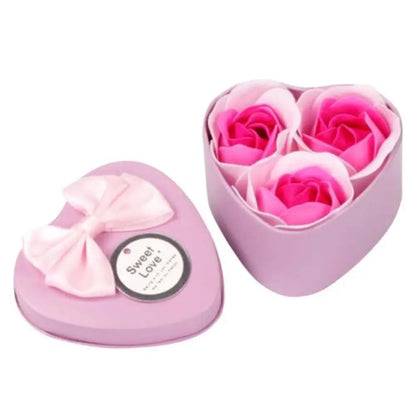 Heart Garden Soap Roses