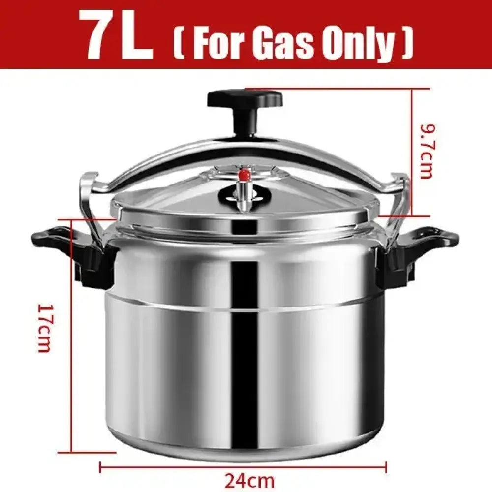 Heavy-Duty Aluminum Pressure Cooker