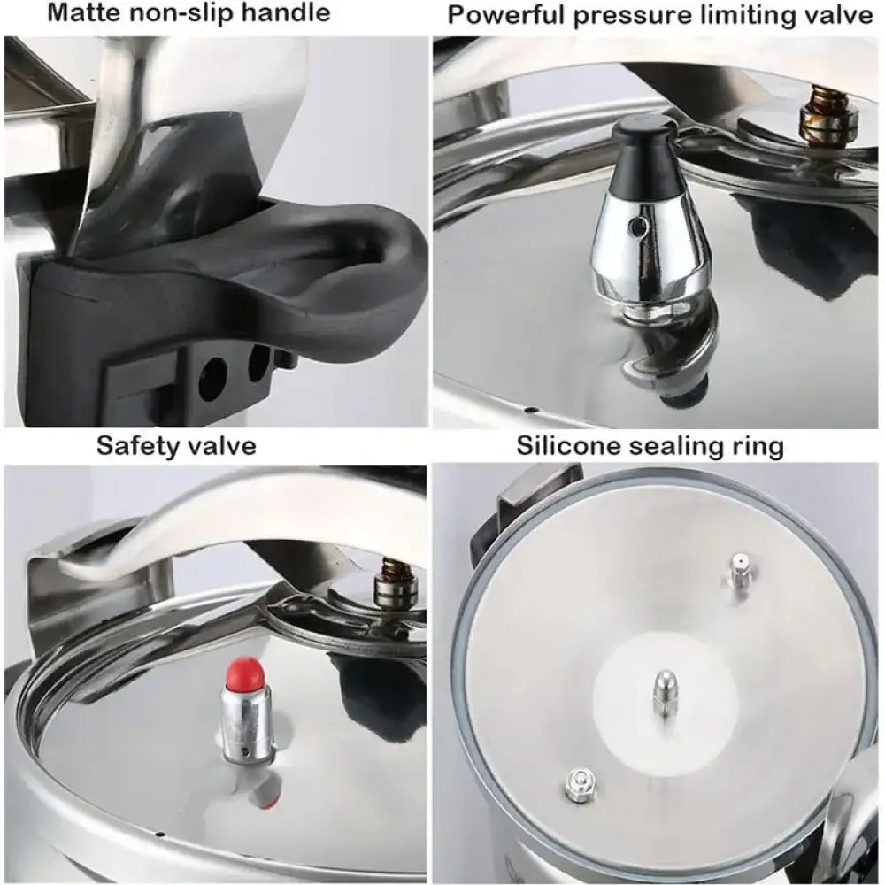 Heavy-Duty Aluminum Pressure Cooker