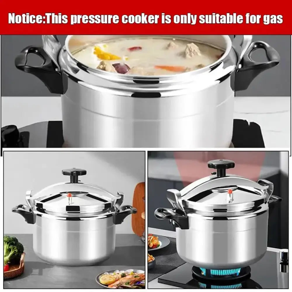 Heavy-Duty Aluminum Pressure Cooker