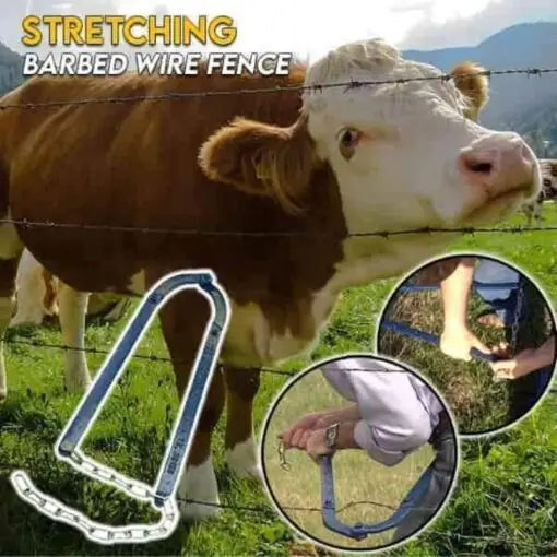 Heavy-Duty Fence Wire Tensioner and Repair Tool