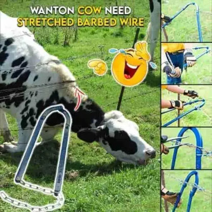 Heavy-Duty Fence Wire Tensioner and Repair Tool