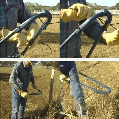 Heavy-Duty Fence Wire Tensioner and Repair Tool
