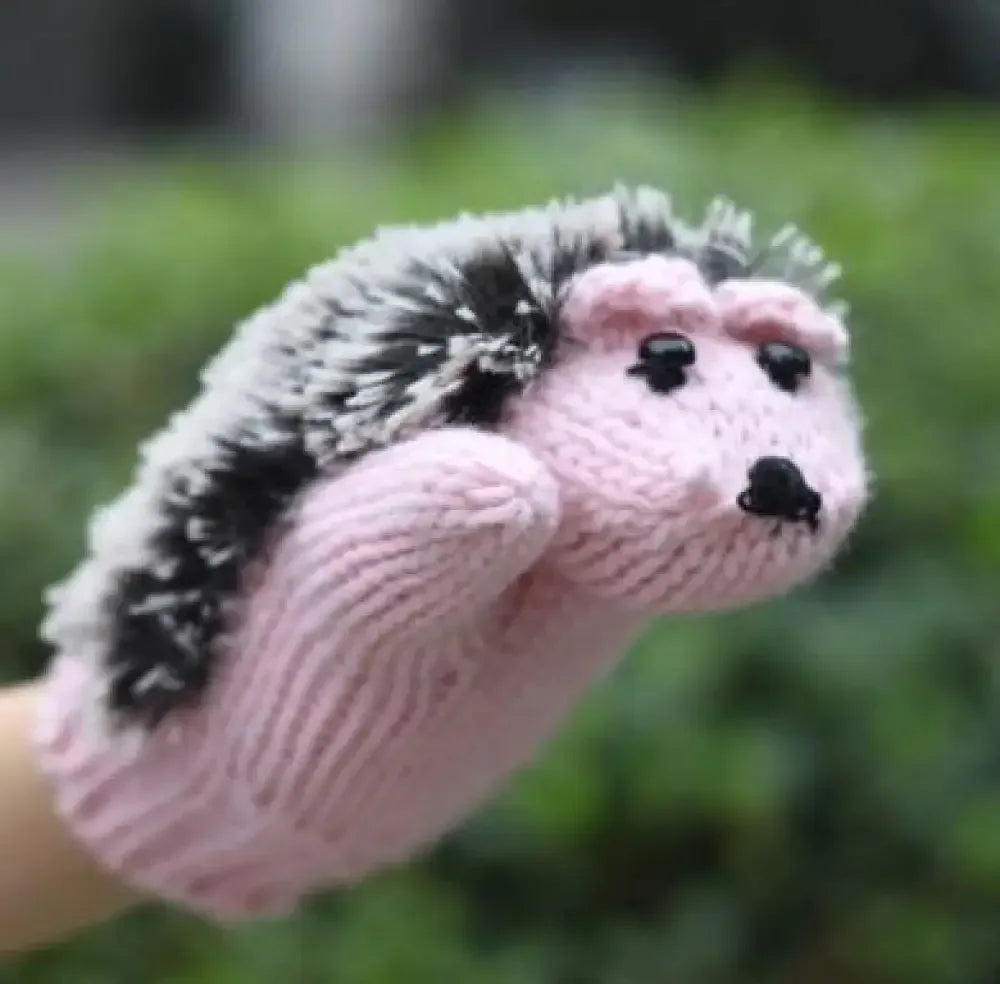 Hedgehog Mittens - Pink