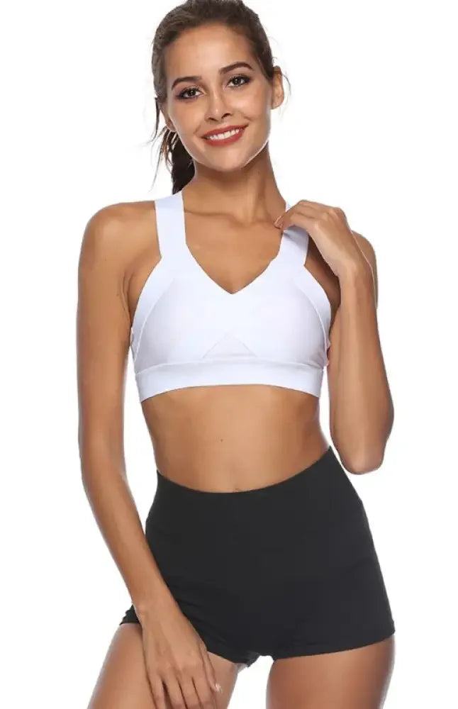 High-intensity exercise without steel ring running yoga beautiful back - Raw white off white / S