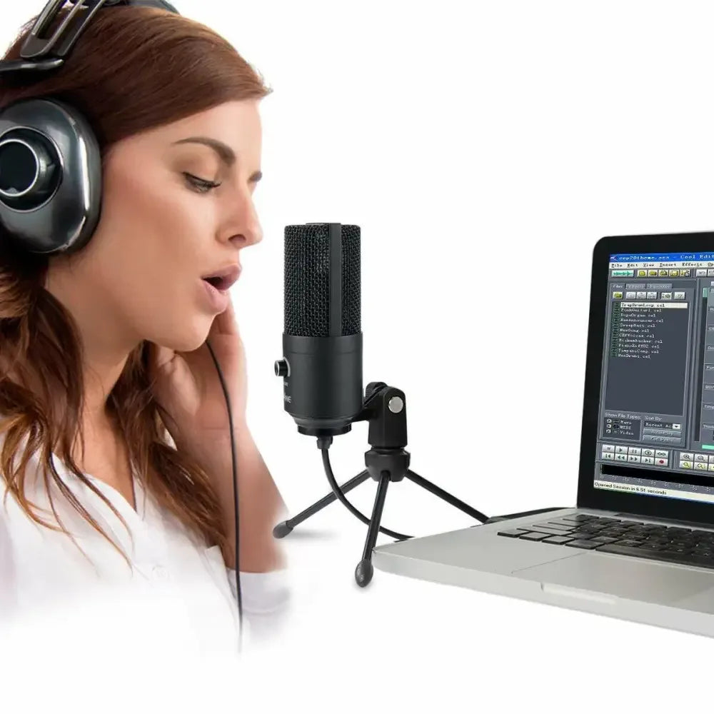High Quality USB Microphone For Laptop Pc Recording - 