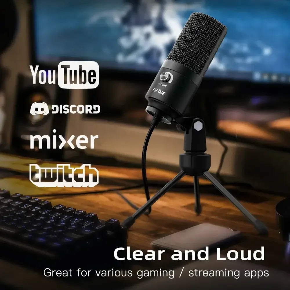 High Quality USB Microphone For Laptop Pc Recording - 