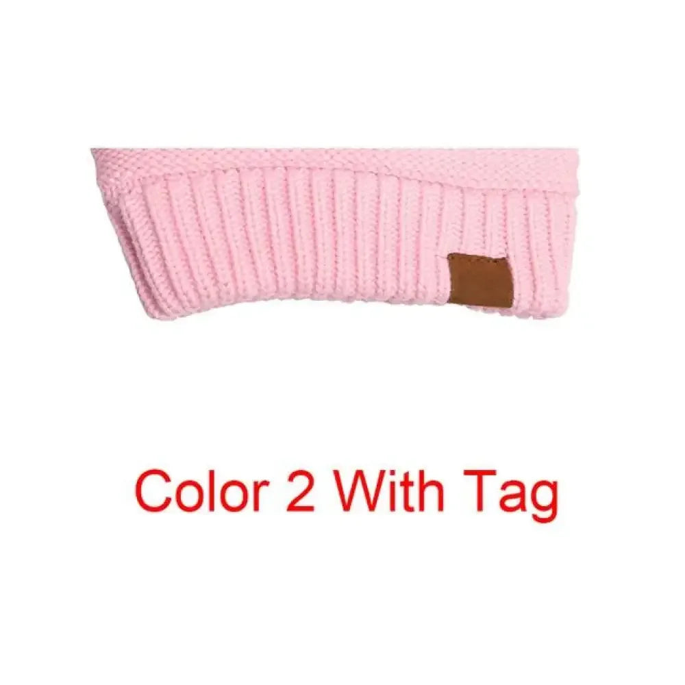 Hightail Beanie Ponytail Cap - Baby Pink / Have Tag