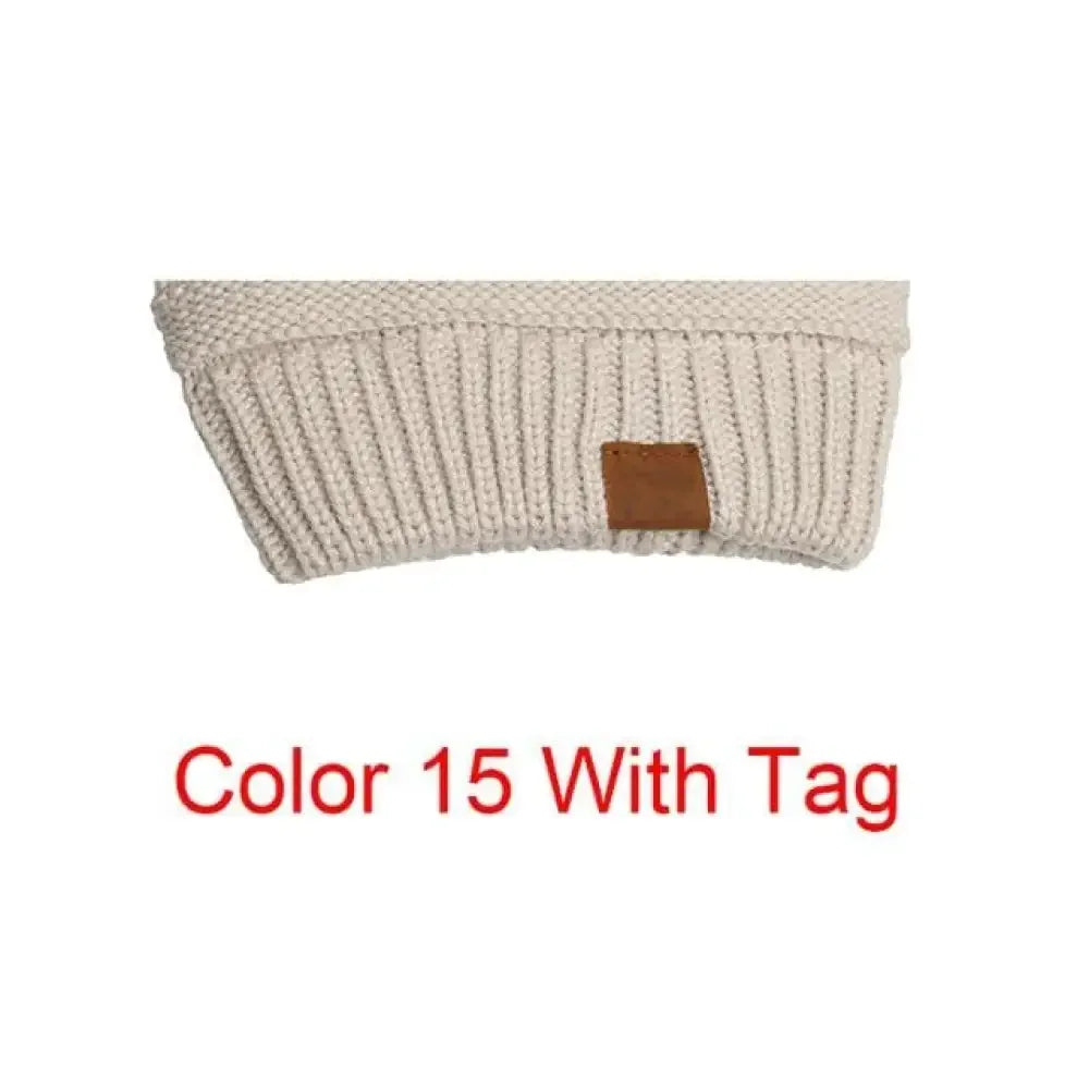 Hightail Beanie Ponytail Cap - Beige / Have Tag