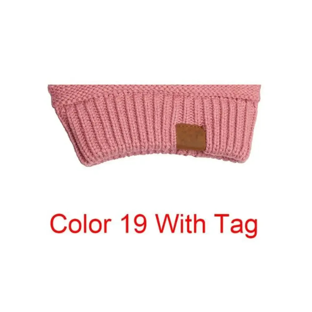 Hightail Beanie Ponytail Cap - Pink / Have Tag