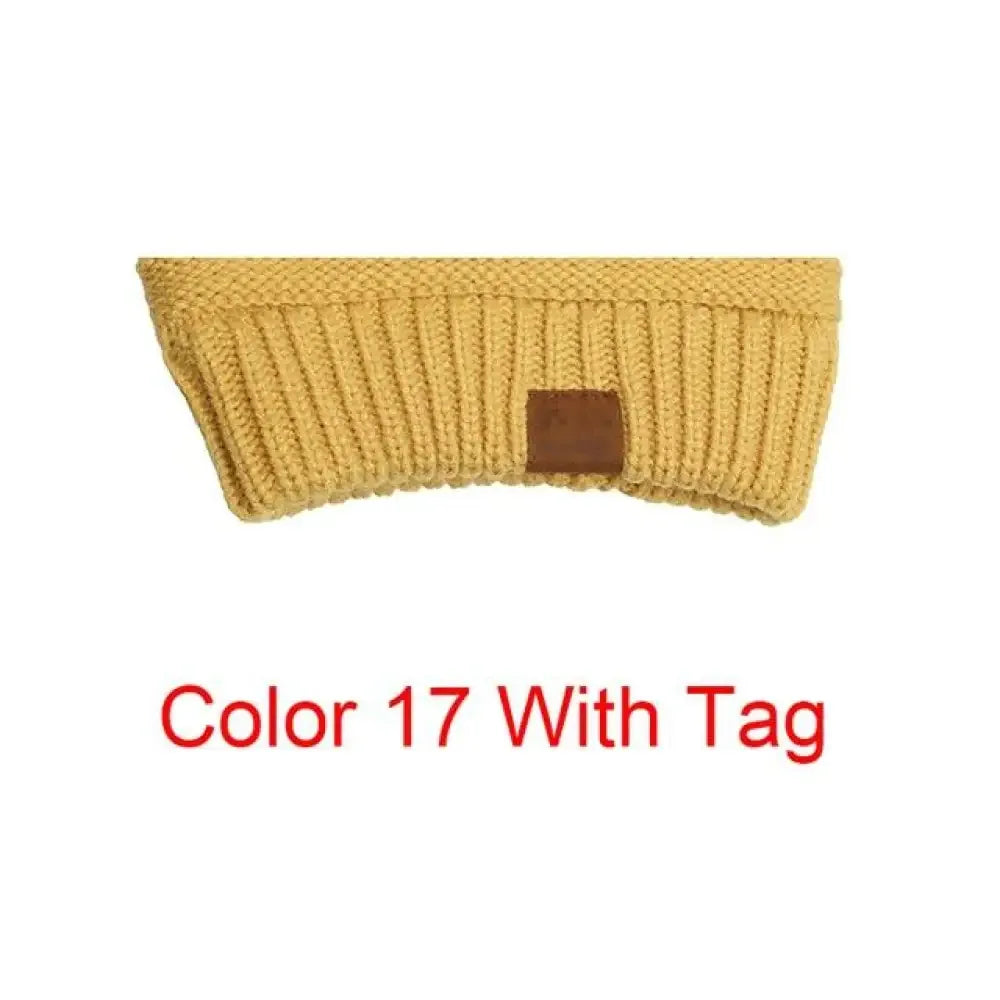 Hightail Beanie Ponytail Cap - Yellow / Have Tag