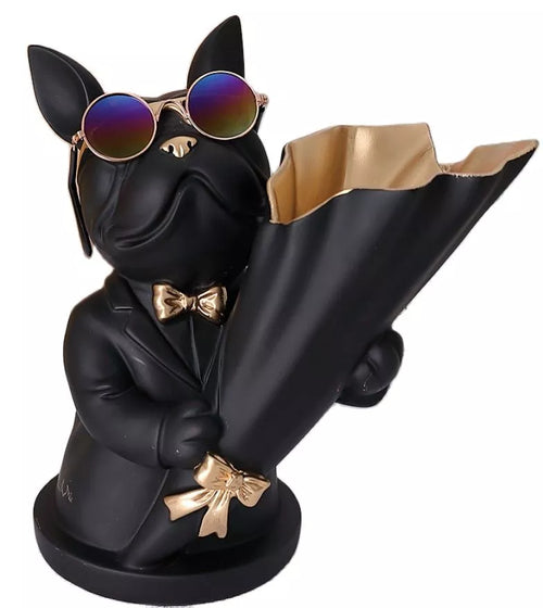 Home Decor Figurine Miniature French Bulldog Statue