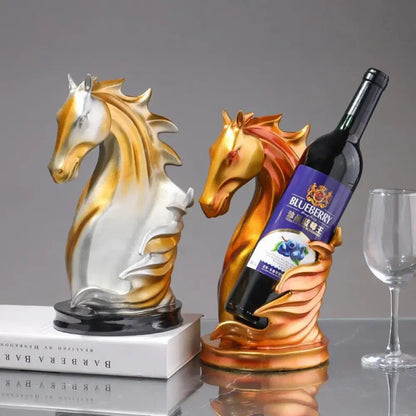 Horse Wine Rack