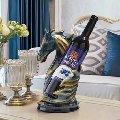 Horse Wine Rack