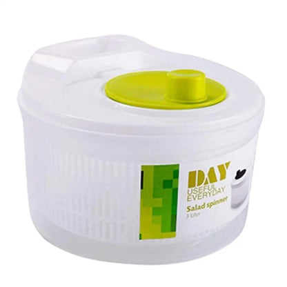 Household Hand-Cranked Vegetable Salad Spinner