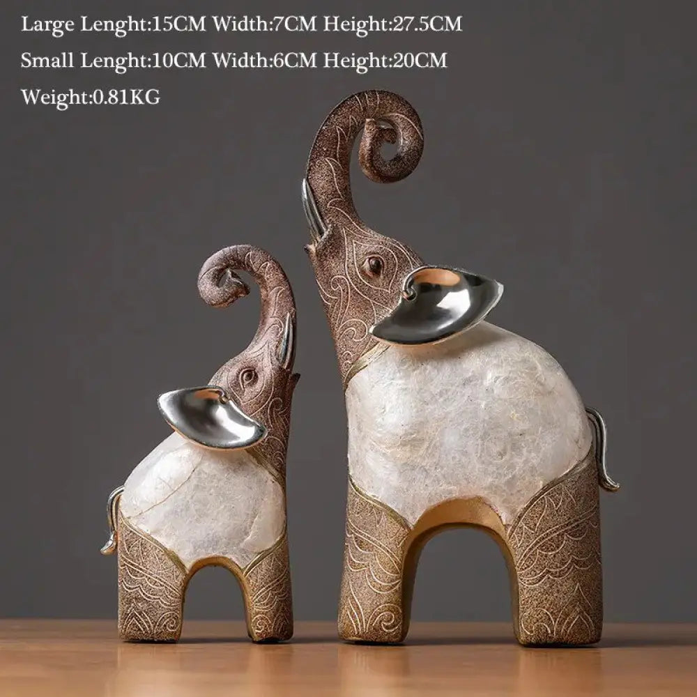 India-style decorative elephant statue