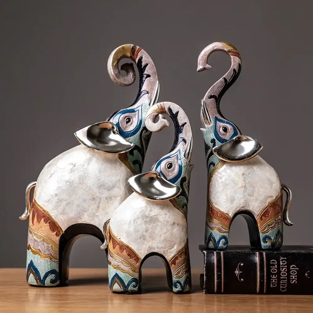India-style decorative elephant statue