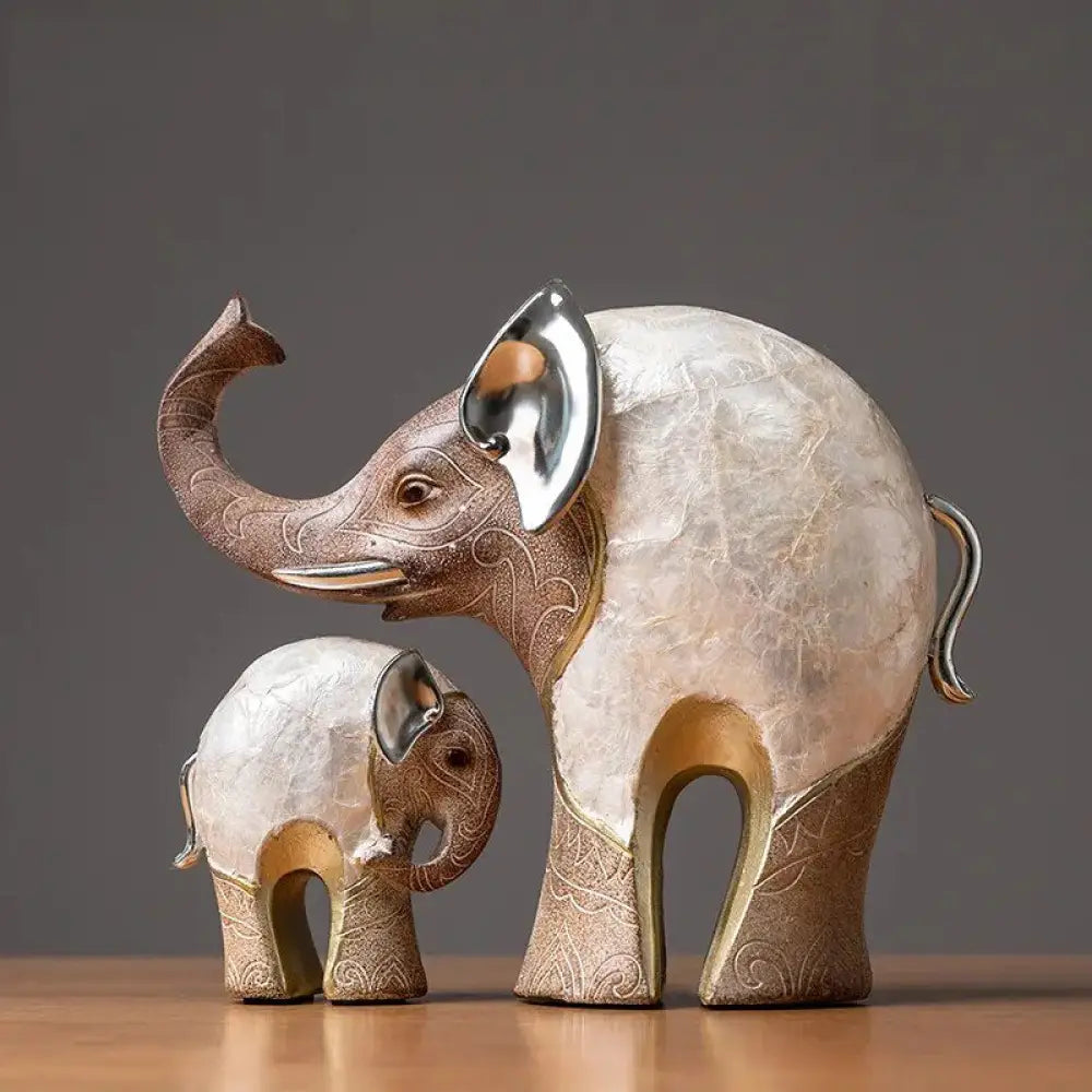 India-style decorative elephant statue