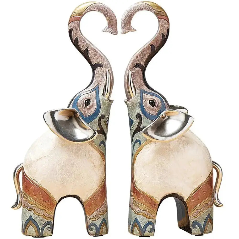 India-style decorative elephant statue