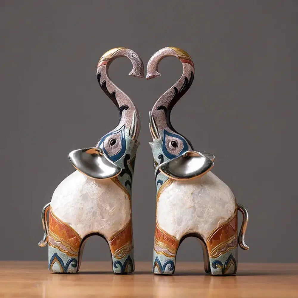 India-style decorative elephant statue