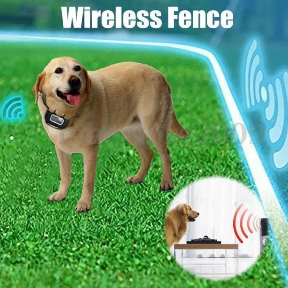 Invisible wireless dog fence with shock collars