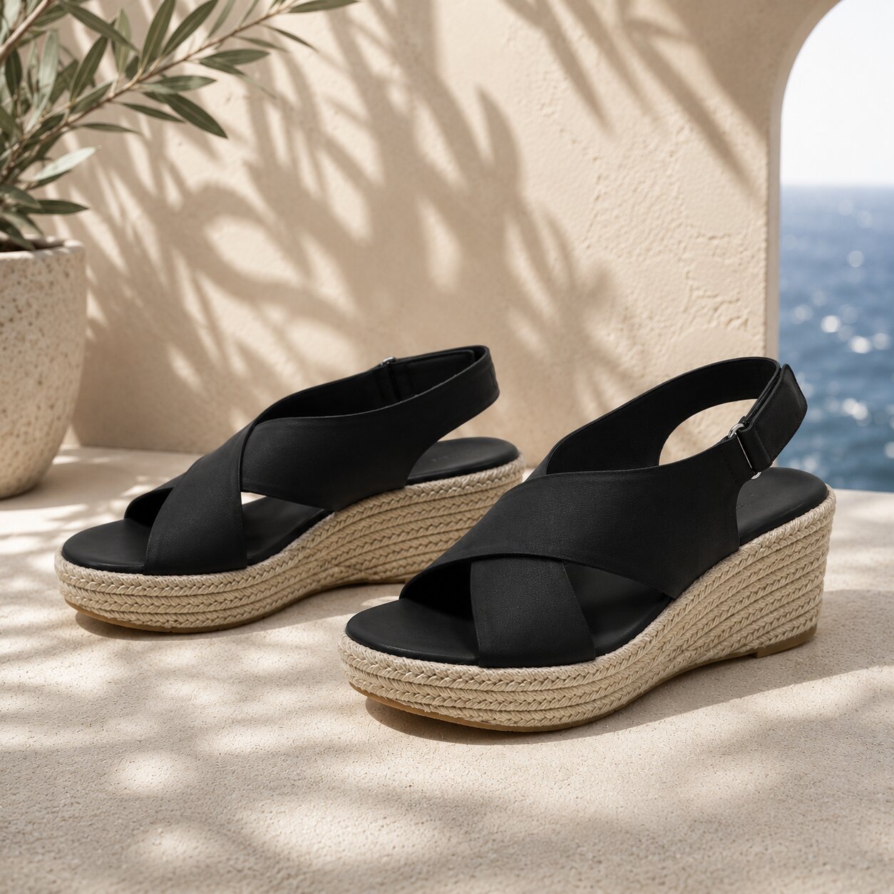 Terrafina Wedge Espadrilles - sole