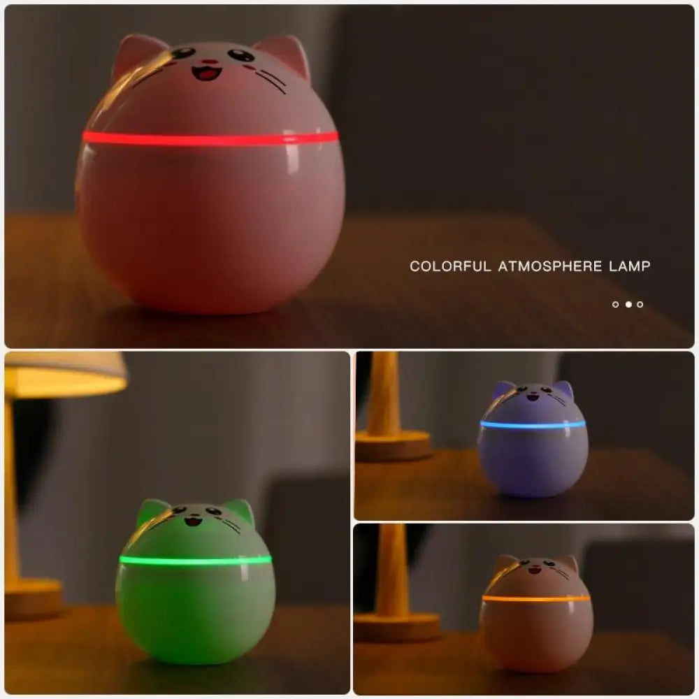 Humidifier Kitty Kitty Humidifier Ultrasonic Car Mist Maker - Ninjanew