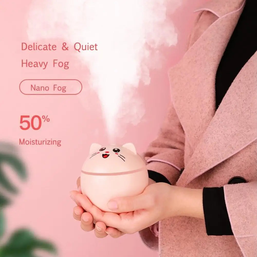 Humidifier Kitty Kitty Humidifier Ultrasonic Car Mist Maker - Ninjanew