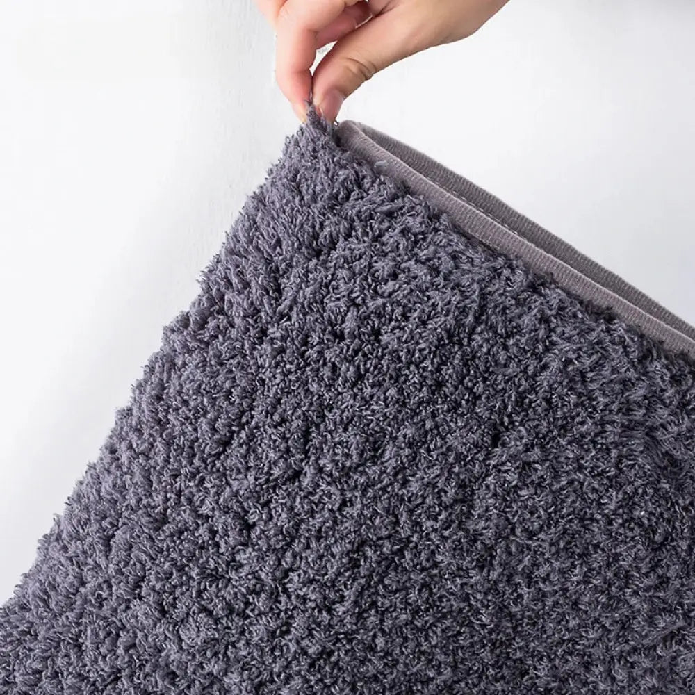 Large Long Hair Furry Absorbent Mat Non-Slip Shower Room & Entrance Mat