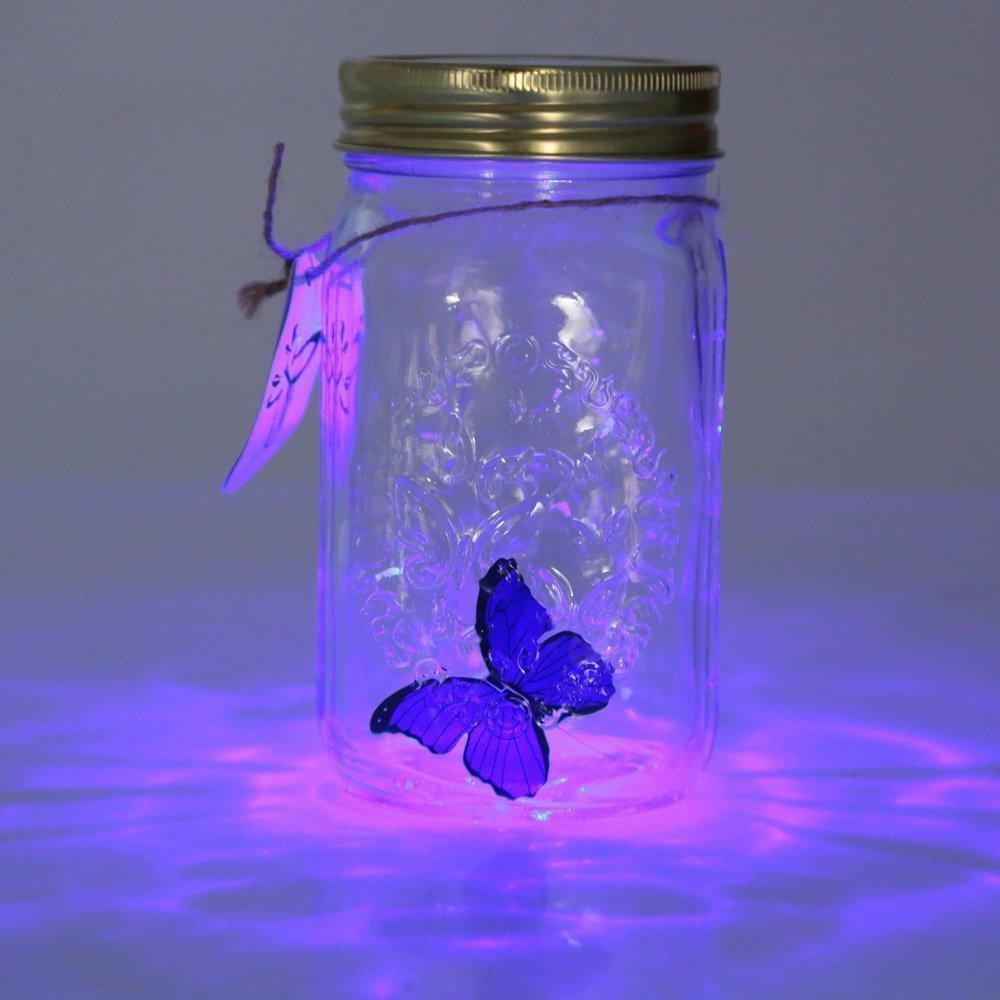 LED Animated Butterfly Jar