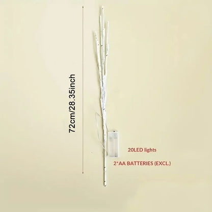 LED Birch Branch Light