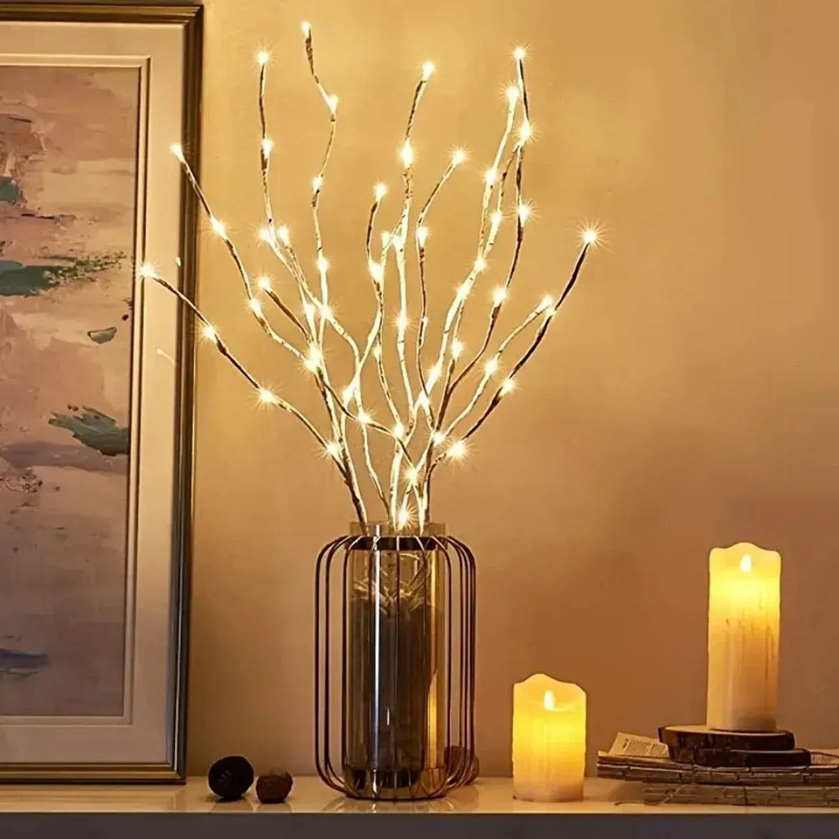 LED Birch Branch Light