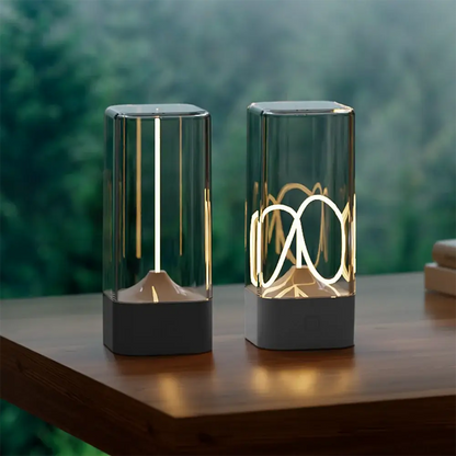 LED Cordless Minimalist Table Lamp 3-Level - Dimmable, Rechargeable & Magnetic