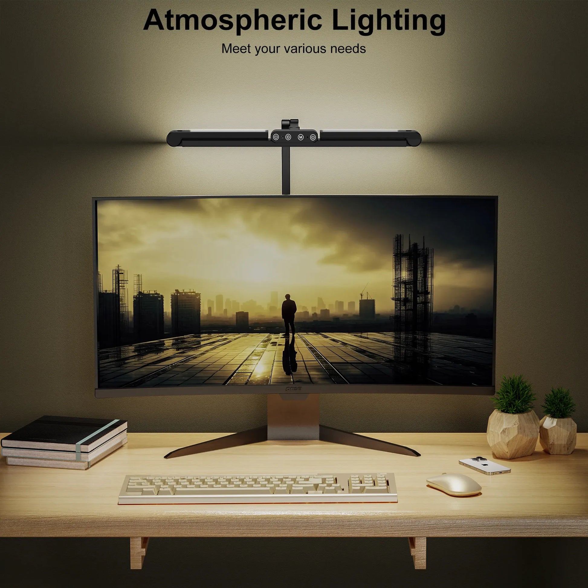 LED Desk Lamp with Clamp