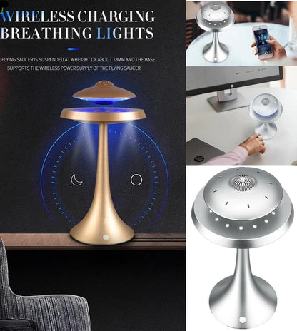 Levitating UFO Bluetooth Speaker with Lights